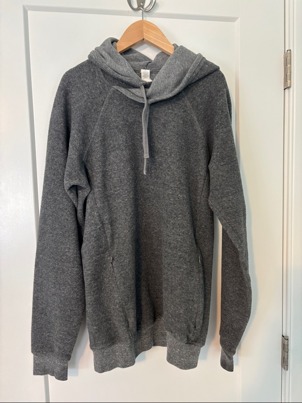 ALO Triumph Hoodie Grey Triblend, Size M